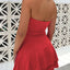 Elegant Ruched Layered Tube Mini Dress
