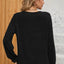 Ruched Round Neck Flounce Sleeve T-Shirt - Korvel