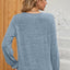 Ruched Round Neck Flounce Sleeve T-Shirt - Korvel