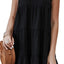 Ruffled Round Neck Cap Sleeve Mini Dress - Korvel