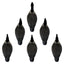 Decoys Flotantes Canadá Goose Serie Rugged – Paquete de 6 con Cabeza Aterciopelada