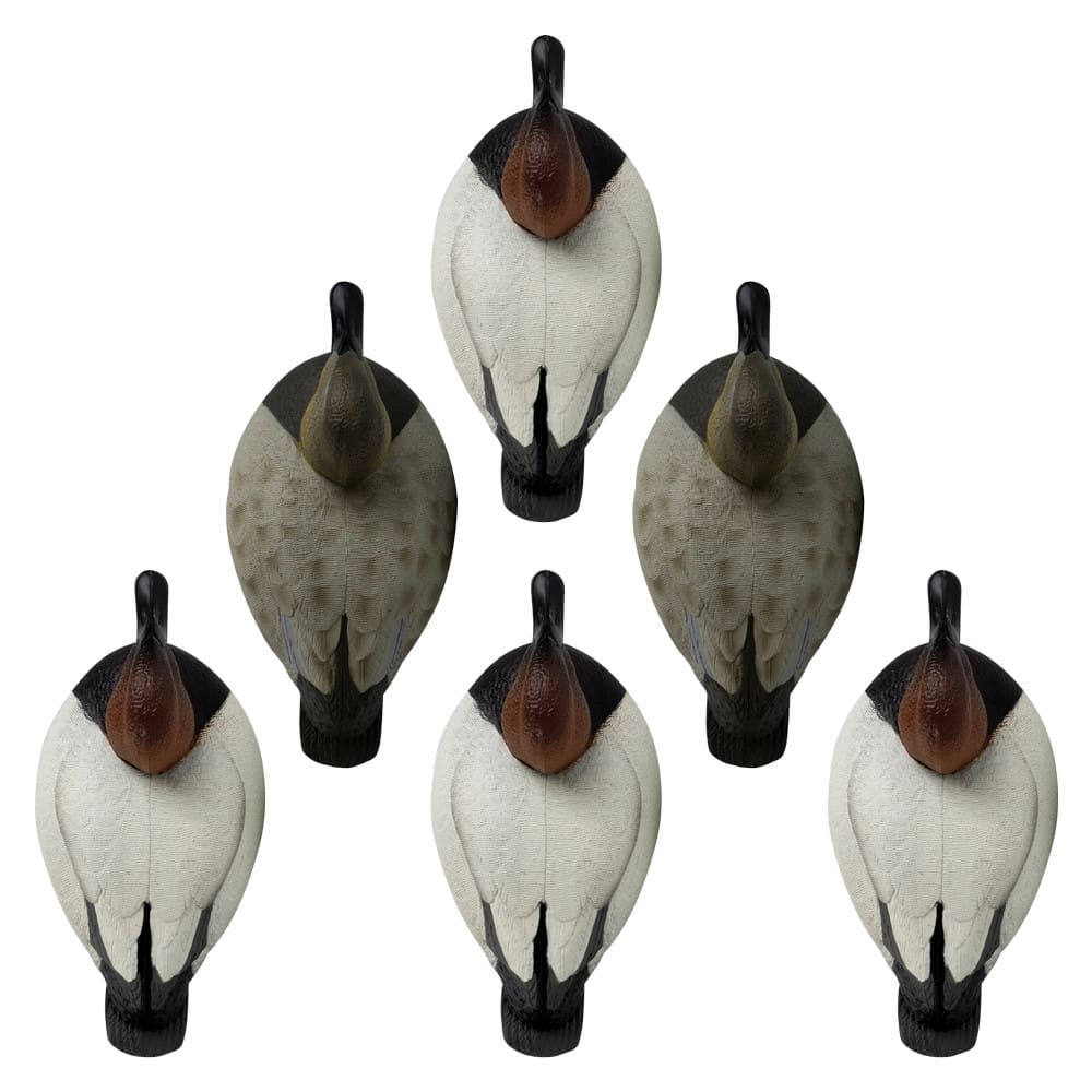 Série Rugged Canard en Toile Remplis de Mousse - Pack de 6