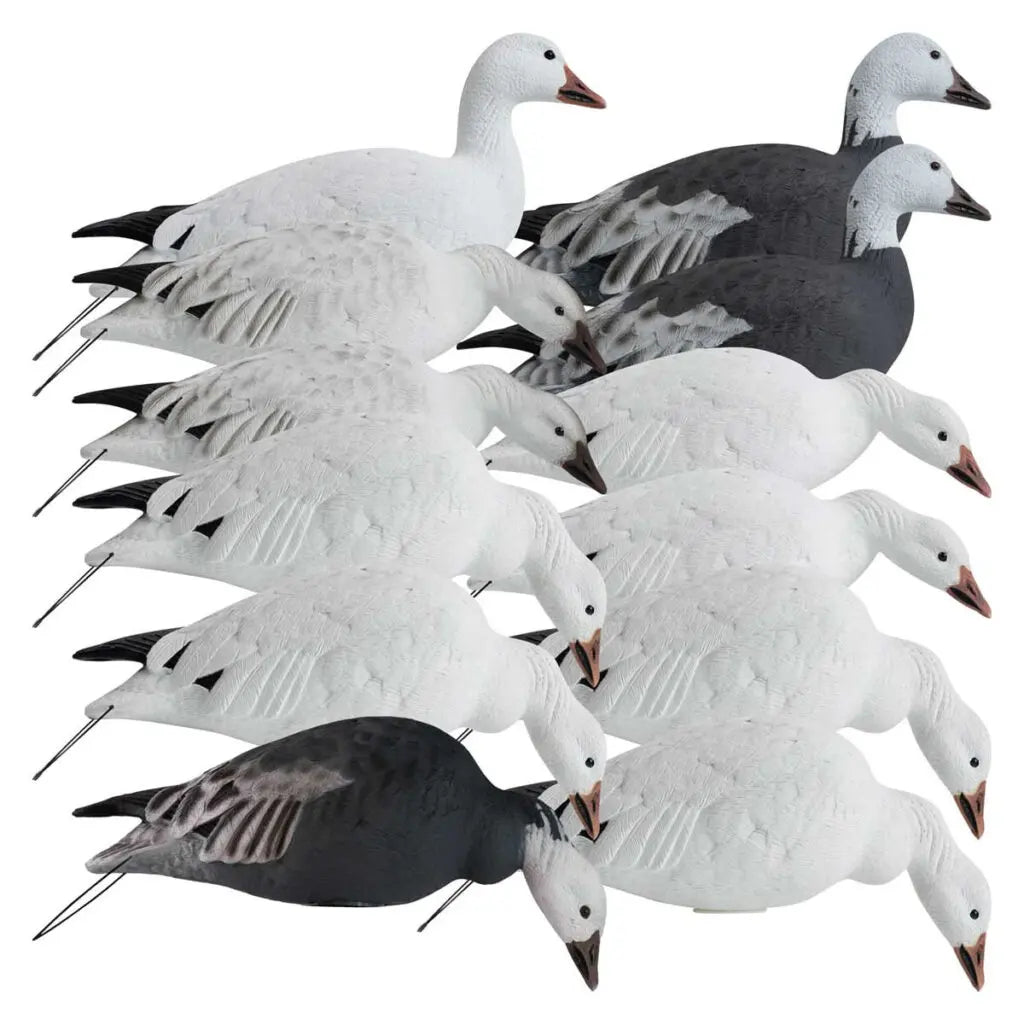 Decoys de Ganso de Cuerpo Completo Serie Rugged 12-Pack