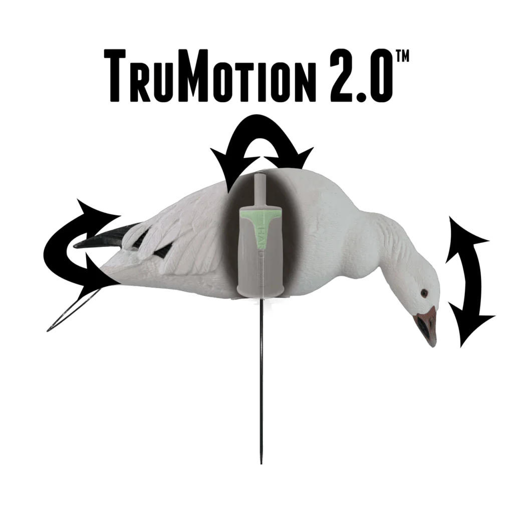 Décoys de Canard des Neiges en Plein Corps Série Rugged 12-Pack