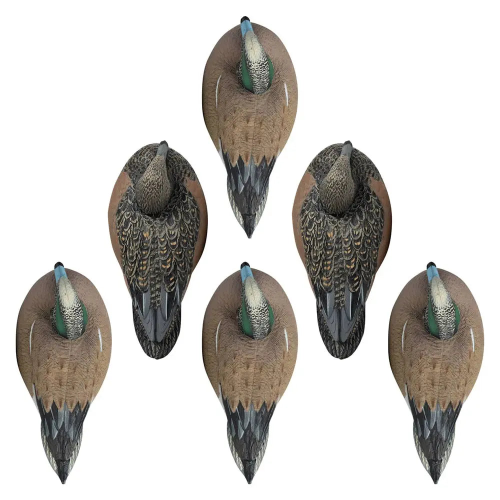 Decoys Wigeon de la Serie Rugged - Paquete de 6