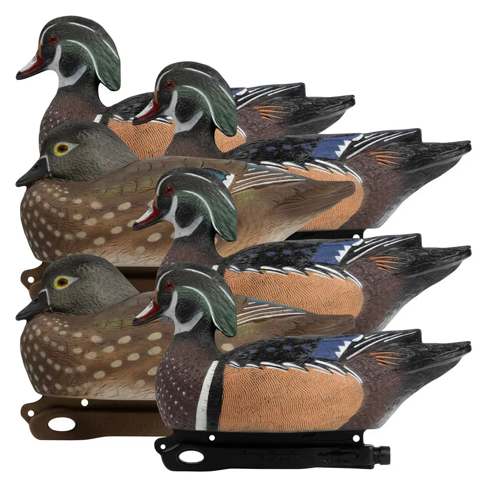 Ultimate Rugged Wood Duck Decoy Set - Korvel