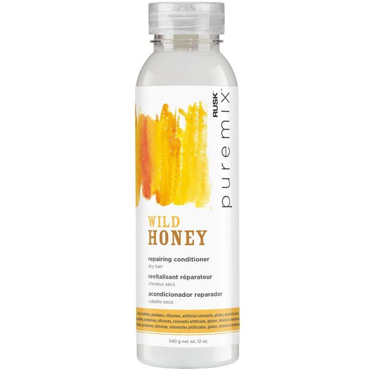 Après-shampooing réparateur Rusk Puremix Wild Honey - 12 oz