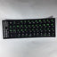 Pegatinas de Teclado con Letras Rusas Premium para Laptops y Escritorios