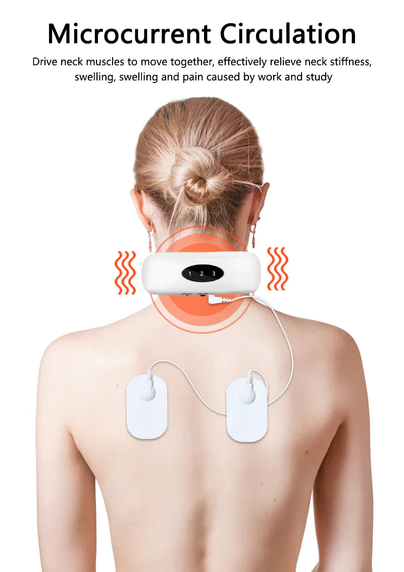 Masajeador Cervical Eléctrico Premium con Terapia Magnética