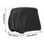 Premium Waterproof Golf Cart Cover for 4 Passengers