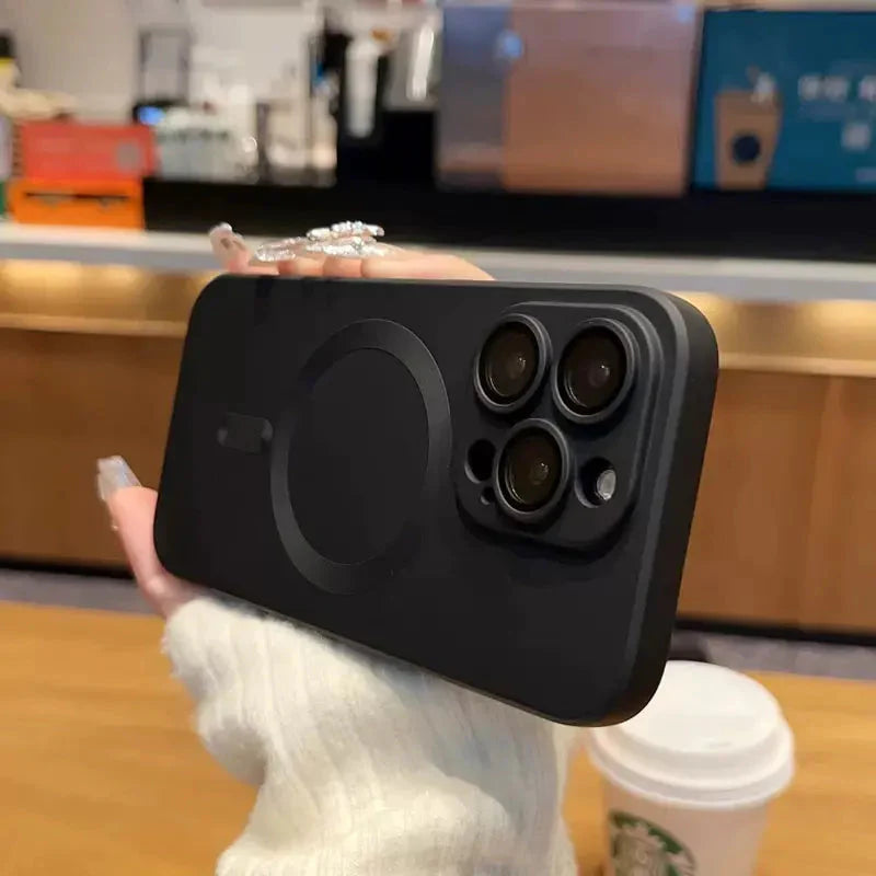 Funda Mate de Lujo para Carga Inalámbrica Magnética