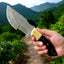 Legendary Tracker Knife – Custom Handmade Tom Brown Design - Korvel