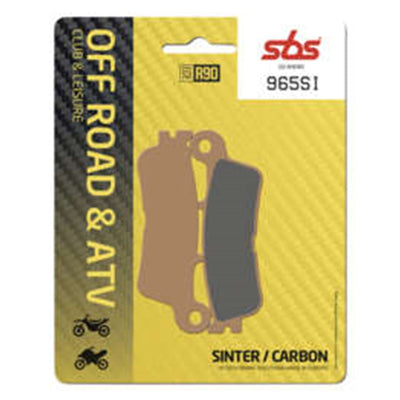 Plaquettes de frein frittées SBS pour Offroad 965SI