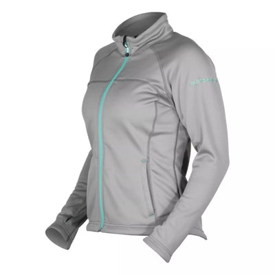 Motorfist Women's Powder Jacket - Grey/Cockatoo - 2XL