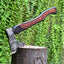 Valhalla Edge Custom Norse Axe – Handcrafted 1095 Steel Blade & Rosewood Handle - Korvel