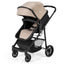 Gbruno 2-in-1 Foldable Baby Stroller - Coffee