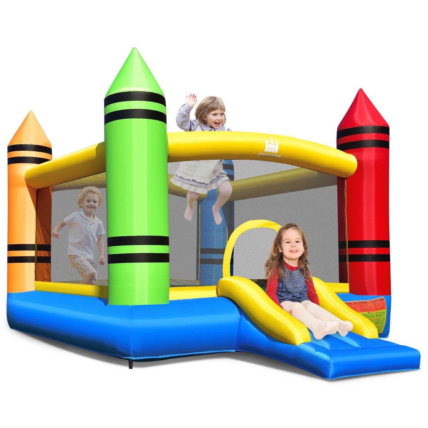 Kids Inflatable Bounce House with Slide