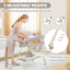 Premium Baby Diaper Changing Table with Water Basin - Gray