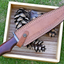 Wilderness Master: Premium Damascus Steel Bowie Knife with Rosewood Handle & Leather Sheath - Korvel