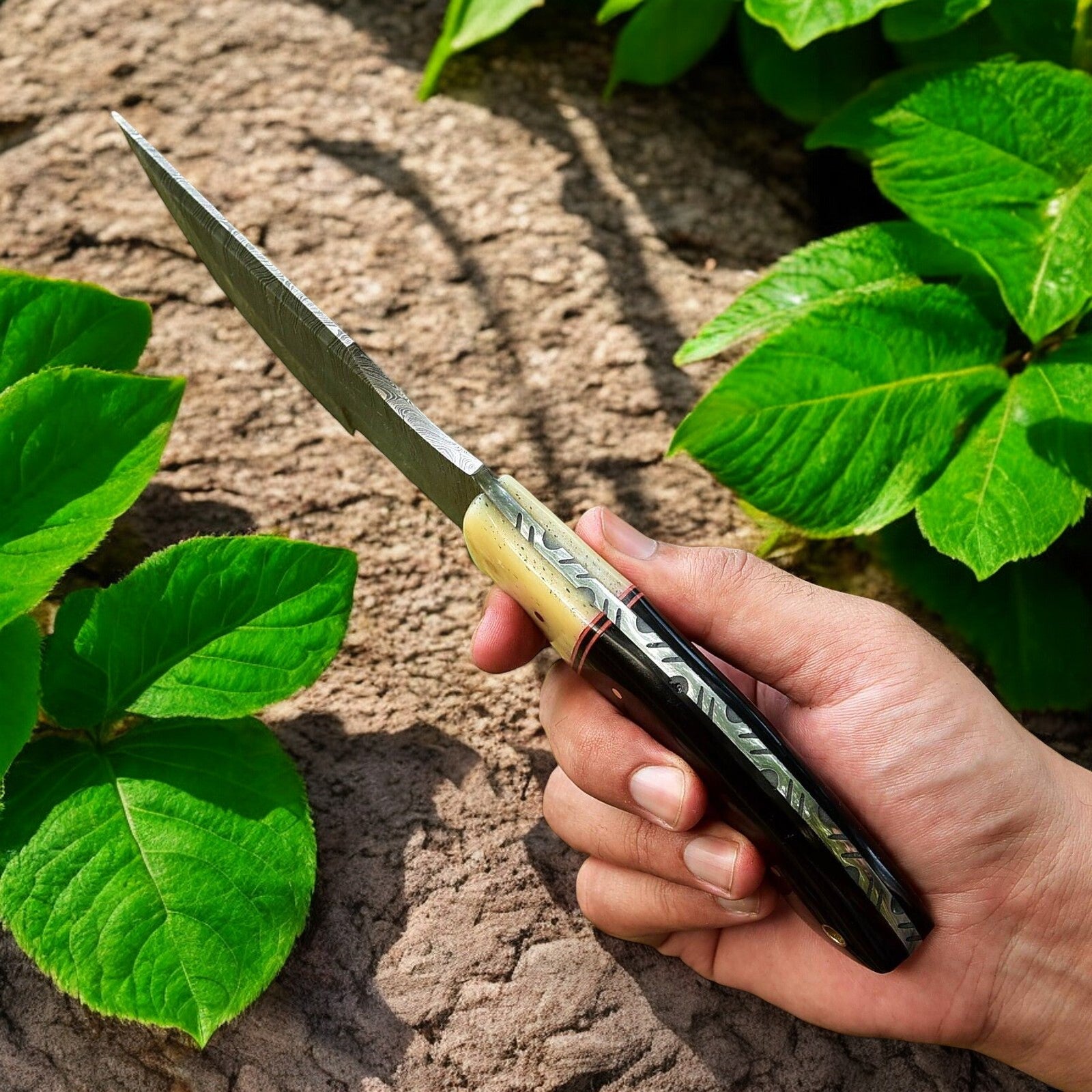 Legendary Tracker Knife – Custom Handmade Tom Brown Design - Korvel