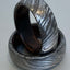 Personalized Damascus Steel Wedding Band - Korvel