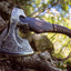 Handcrafted Native American Tomahawk – Forged 1095 Steel Blade & Rosewood Handle – Warrior’s Edge - Korvel