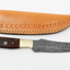 Artisan Crafted Damascus Steel Hunting Knife with Rosewood Handle - Korvel