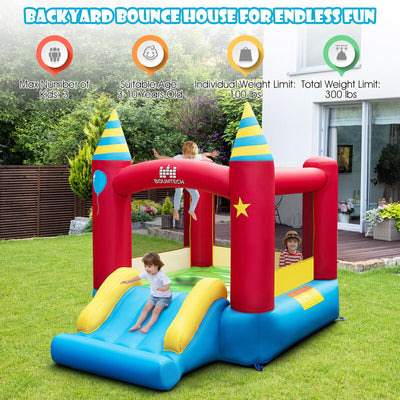 Kids Inflatable Bounce Castle - Blower Not Included