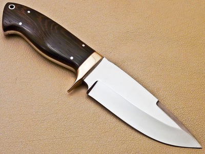 Premium Custom D2 Steel Hunting and Skinning Knife - Korvel