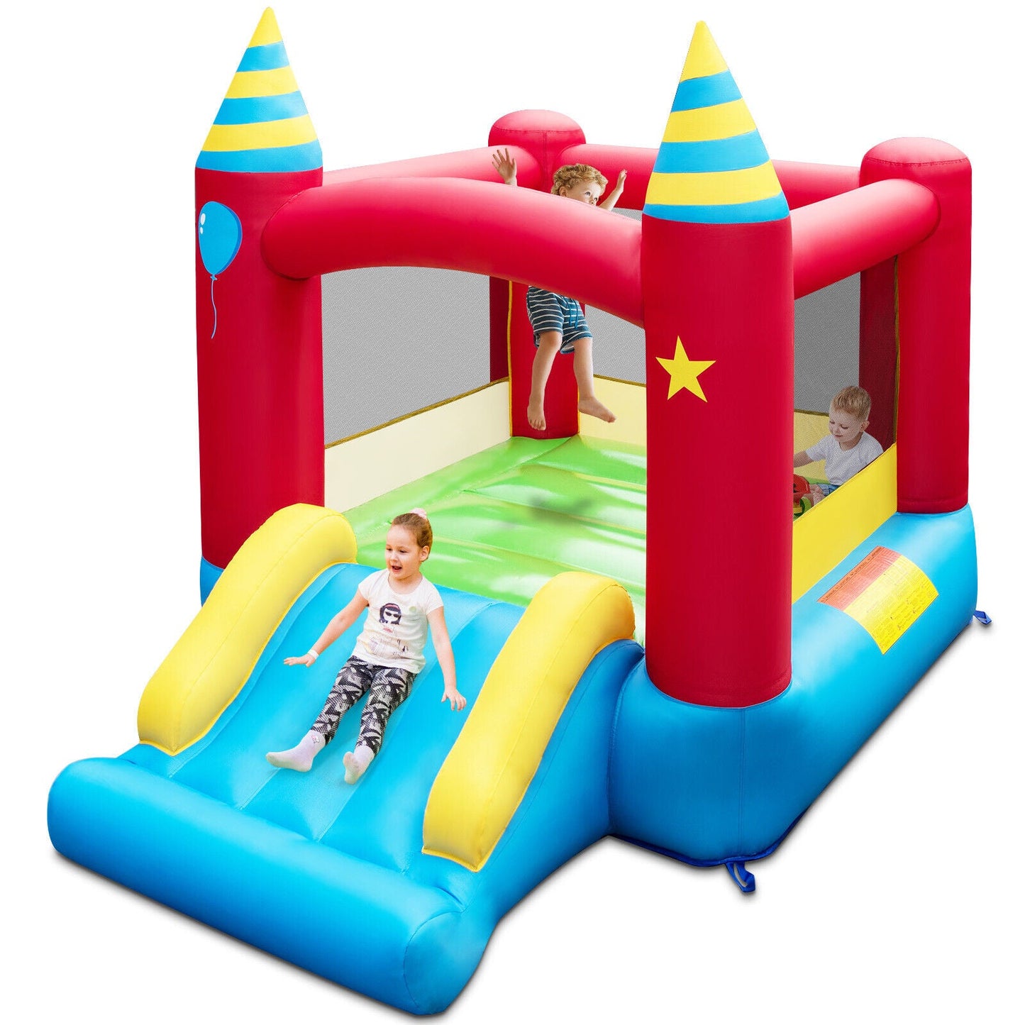 Kids Inflatable Bounce Castle - Blower Not Included
