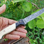 Exquisite 11-Inch Custom Damascus Steel Fillet Knife with Wenge Wood & Bone Handle - Korvel