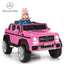 Voiture électrique pour enfants Mercedes-Benz sous licence 12V - Rose