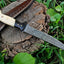 Exquisite 11-Inch Custom Damascus Steel Fillet Knife with Wenge Wood & Bone Handle - Korvel