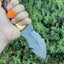 Premium Custom Damascus Steel Guthook Hunting Knife - Korvel
