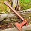 Artisan Crafted Viking Tomahawk Axe - Hand Engraved High Carbon Steel with Rosewood Handle - Korvel