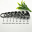 Eternal Bond Damascus Steel Commitment Ring with Wood Inlay by KBS Knives - Korvel