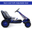 Gbruno Go Kart para Niños con Pedales - Azul
