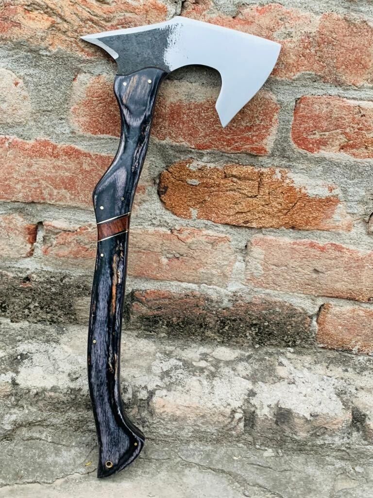 Ultimate Precision Throwing Tomahawk – Handcrafted 1095 Steel Blade with Luxurious Rosewood Handle - Korvel