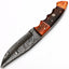 Premium Handcrafted Damascus Steel Hunting and Skinning Knife - Korvel
