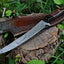 Premium Damascus Steel Fish Fillet Knife with Wenge Wood & Buffalo Horn Handle - Korvel