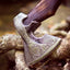 Handcrafted Native American Tomahawk – Forged 1095 Steel Blade & Rosewood Handle – Warrior’s Edge - Korvel