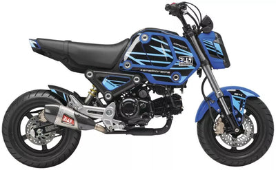 Yoshimura Edge Blue Graphics Kit for Honda Grom 125 (2022-2023)