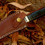 Artisan Crafted Damascus Steel Hunting Knife for Outdoor Adventures - Korvel
