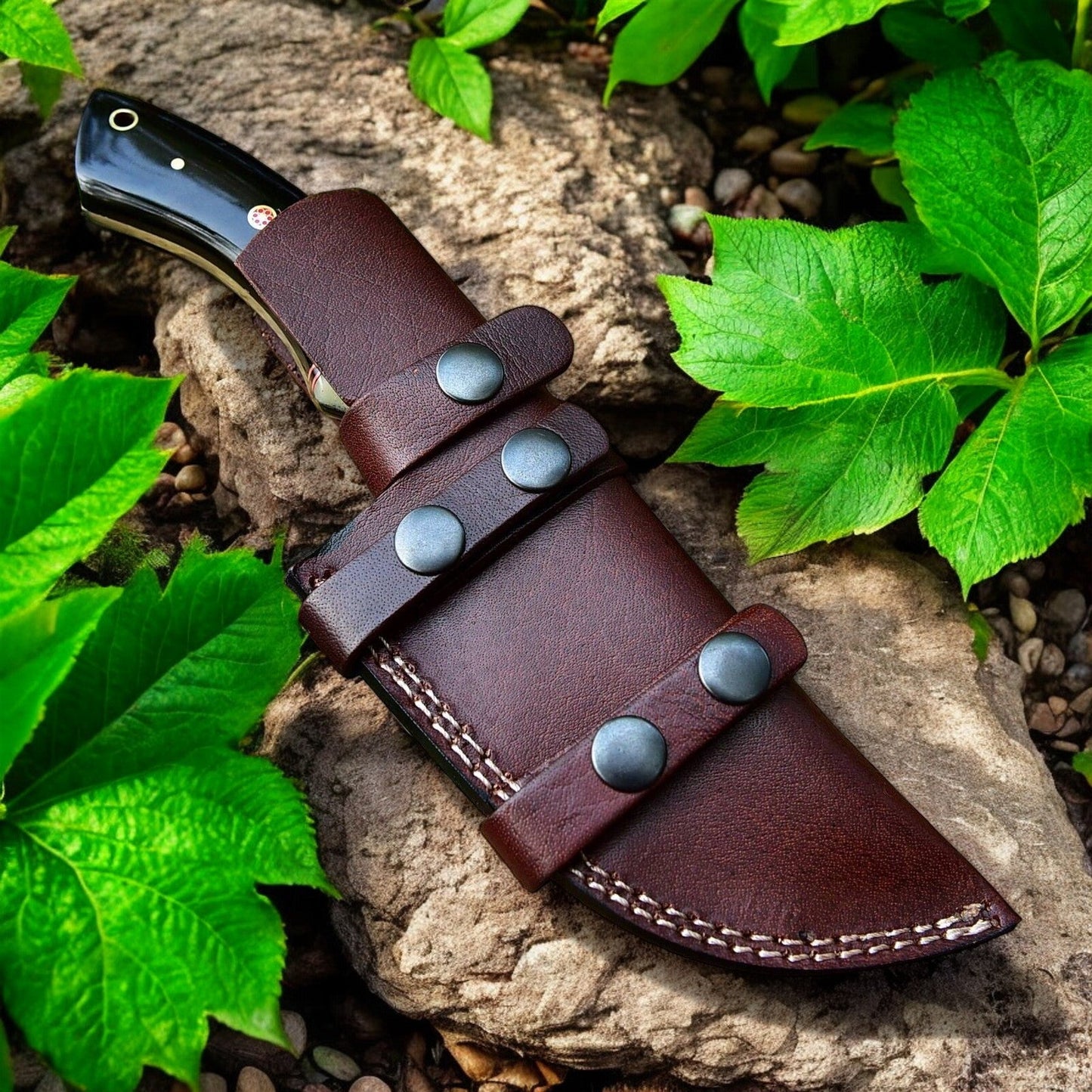 Legendary Tracker Knife – Custom Handmade Tom Brown Design - Korvel
