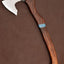 Premium Handcrafted Throwing Tomahawk with Forged 1095 Steel Blade and Elegant Rosewood Handle – Iron Precision - Korvel