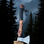 Custom Forged 1095 Steel Battle Axe with Engraved Blade and Ash Wood Handle – Ultimate Warrior's Tool - Korvel
