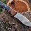 Artisan Crafted Damascus Steel Hunting Knife - Korvel