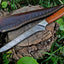 Exquisite Custom Damascus Steel Fillet Knife with Elegant Rosewood Handle - Korvel