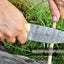 Artisan Crafted Damascus Steel Hunting Knife - Korvel