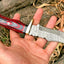 Premium Custom Damascus Steel Hunting Knife - Handcrafted Excellence - Korvel